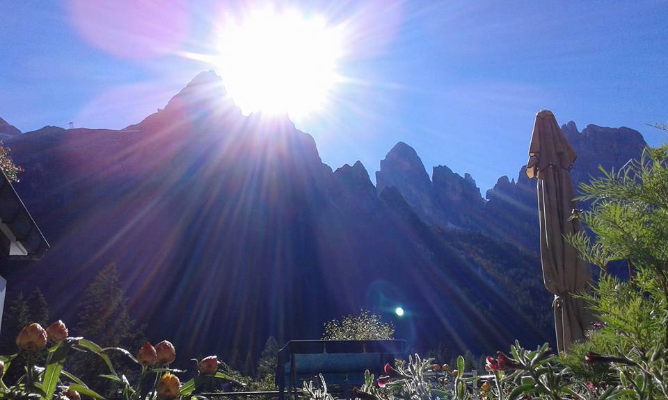 Aperitif and Relax with a panoramic view on the Pale di San Martino