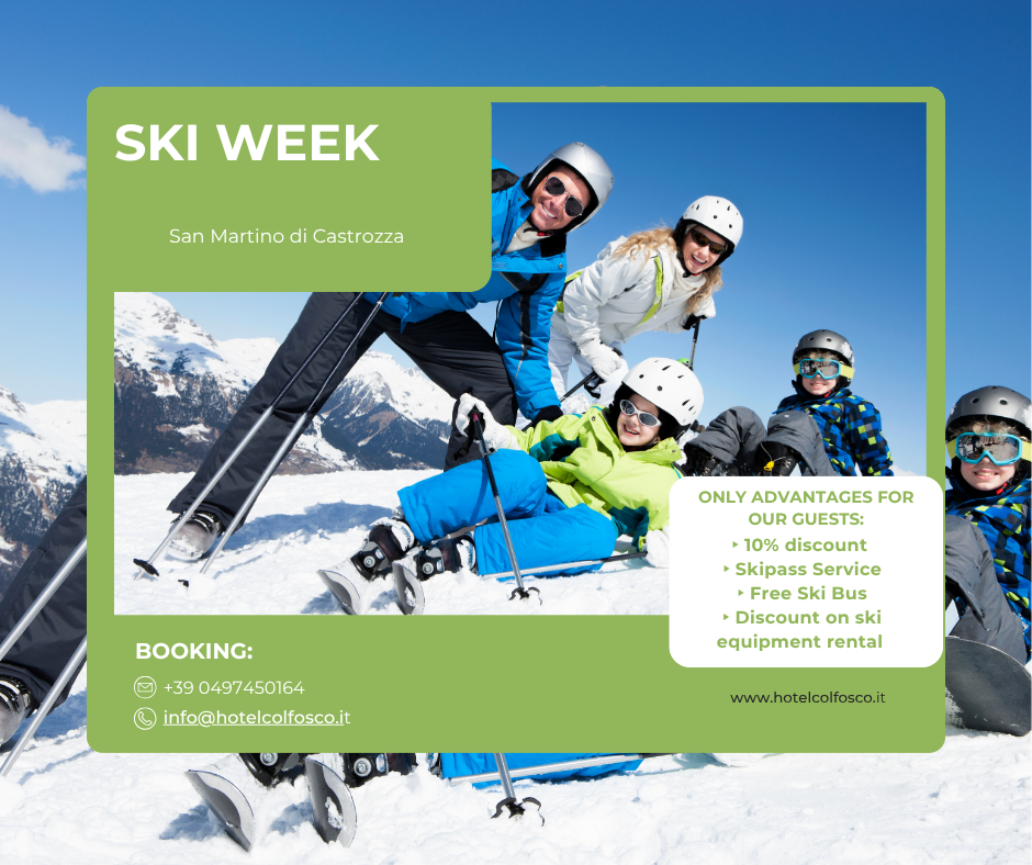 Ski Week in the Dolomites with Exclusive Perks