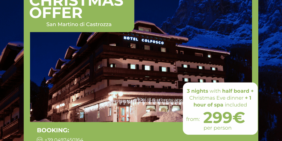 Christmas in the Dolomites in San Martino di Castrozza Christmas in the Dolomites in San Martino di Castrozza